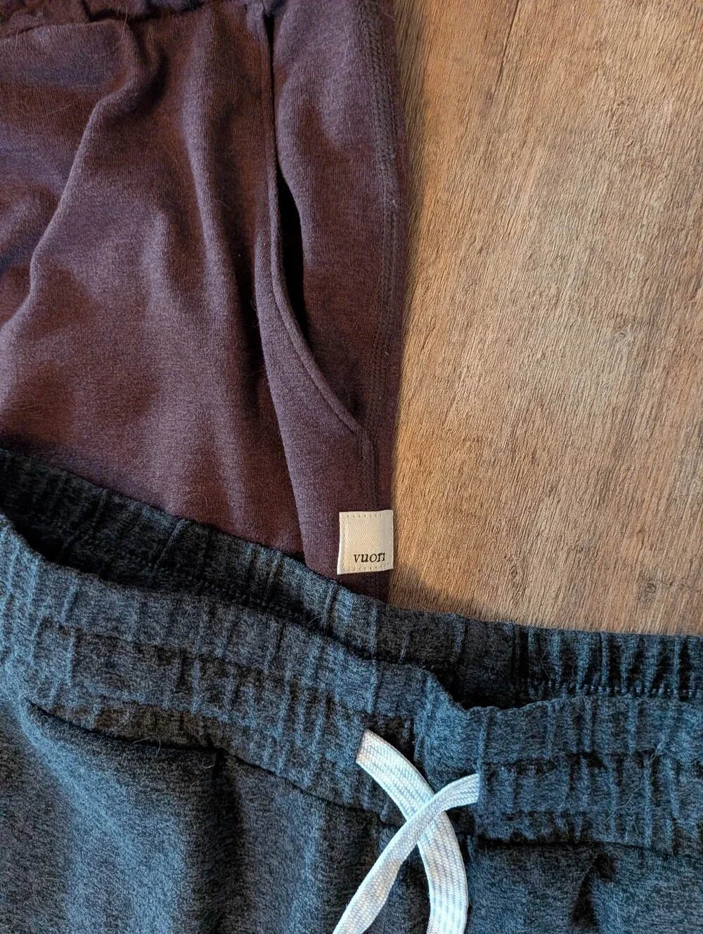 Vuori 3-Pack Jogger Pants - Black, Charcoal, Brown - Picture 4 of 5